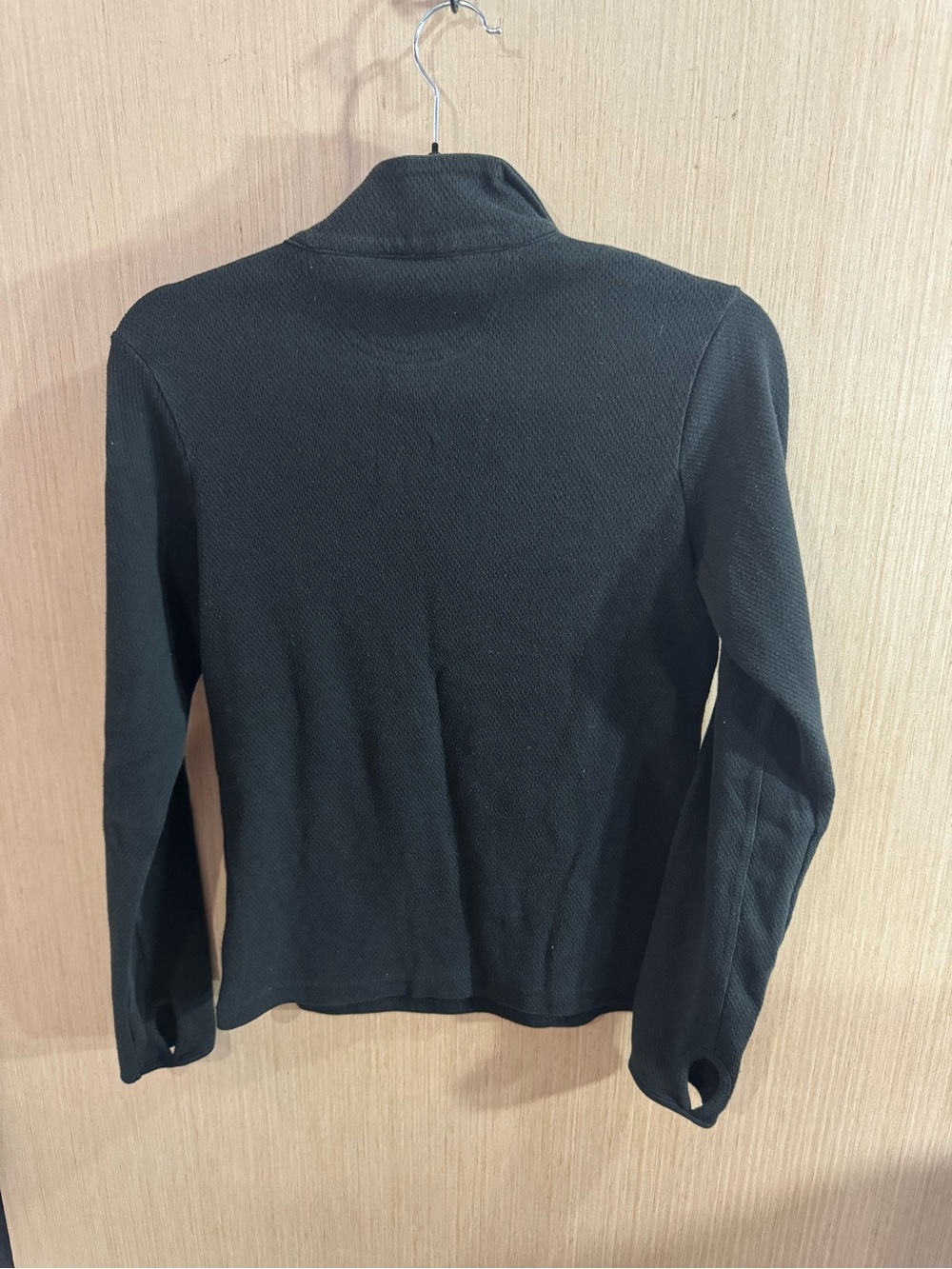 Women’s GapBody Active Black Quarter-Zip Pullover Size Small - Picture 4 of 4